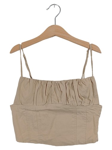 Zara top donna beige - top, corsetto