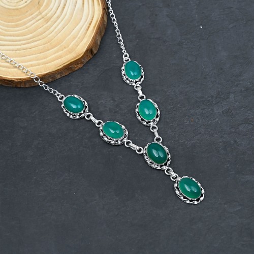 Collana con gioielli - , in