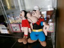 Braccio Di Ferro Olivia Pupazzi Vintage in panno 22 Cm