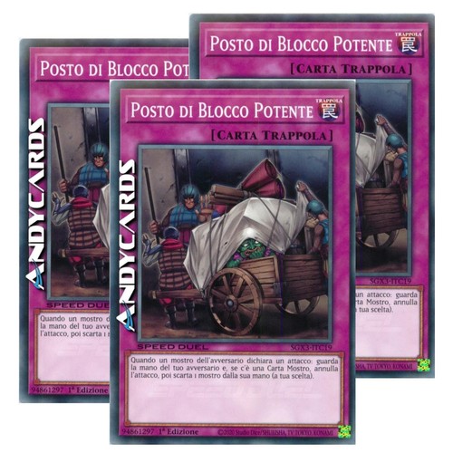 Posto blocco potente - di,