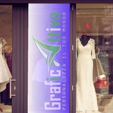 One Way adesivo vetrofania microforata 100x300 cm - STAMPA ADESIVO PER VETRINA