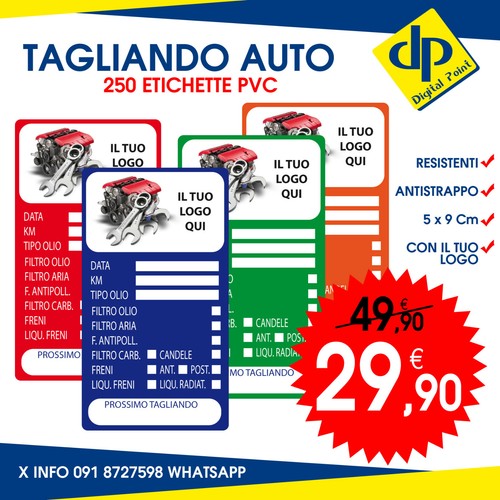 Etichette adesivi tagliando - adesivi,