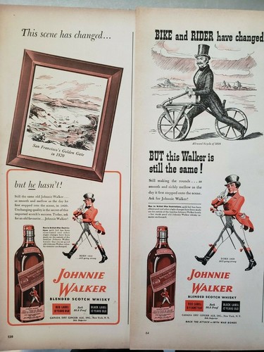Lot vintage 1943 johnnie - ,