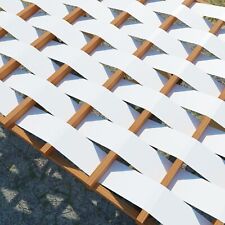 Fascia pergola 100% PVC - Teli copertura onda - 650 gr/mq - Anti UV - Al Metro