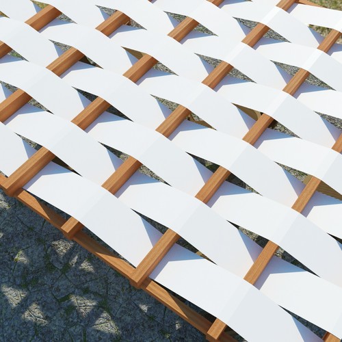 Fascia pergola 100 pvc - fascia,