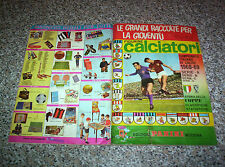 ALBUM CALCIATORI PANINI 1968-69 Q.COMPLETO(-31 FIG E 88 SCUDETTI)ORIGINALE BUONO