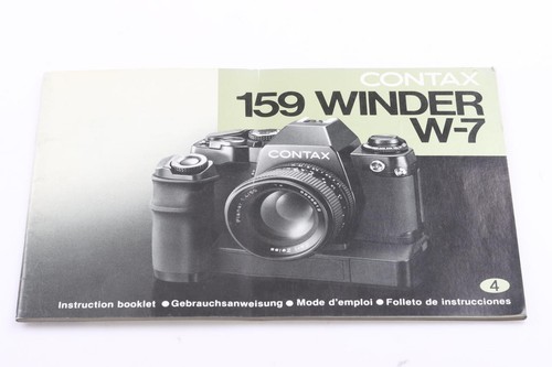 Contax 159 winder - contax, w7