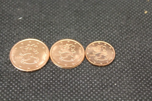 Finlandia 5 centesimi - 1-2-5,