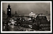 Amburgo-St.Pauli, St. Pauli-Landungsbrücken, cartolina 