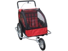 Rimorchio per bici 2 in 1