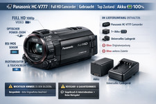 🎥 Panasonic HC-V777 | Full