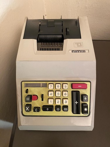 Calcolatrice olivetti ivrea - calcolatrice,