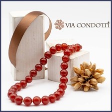 Collana in Corniola rossa