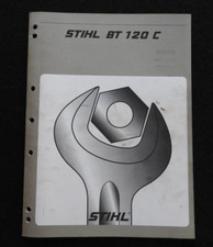 Originale STIHL Ts BT 120 C Trivella Guida Servizio Riparazione Manuale Ottimo A