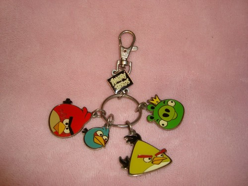 Angry birds metal charm - angry,