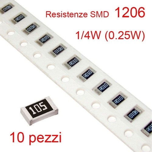 X10 resistenza smd - x10,