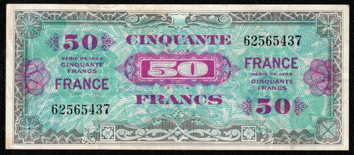 Francia franchi 1944 - francia,