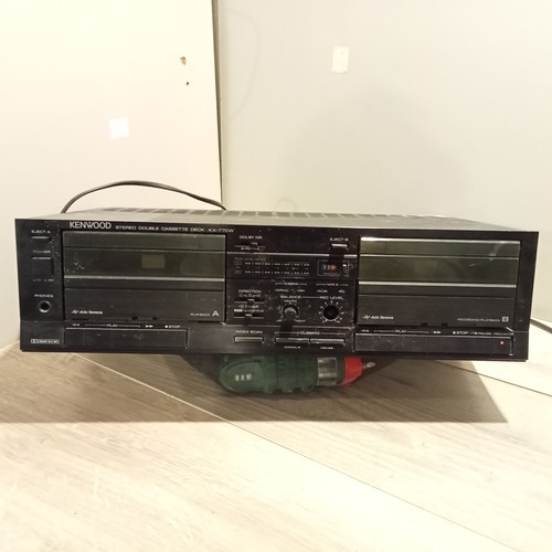 Kenwood stereo double cassette - kenwood,