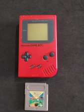 CONSOLE NINTENDO GAMEBOY CLASSIC DMG-01 PAL ROSSA USATA CON 1 GIOCO BELLA