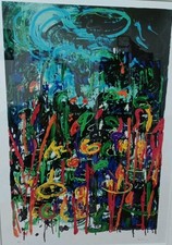 Mario schifano Serigrafia 50 X