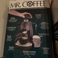 MR. COFFEE Steam Espresso and