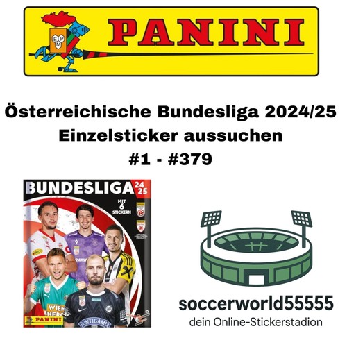 Panini bundesliga 2024 25 - Ö., 2024/25