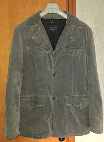 Cappotto trussardi velluto - cappotto, in