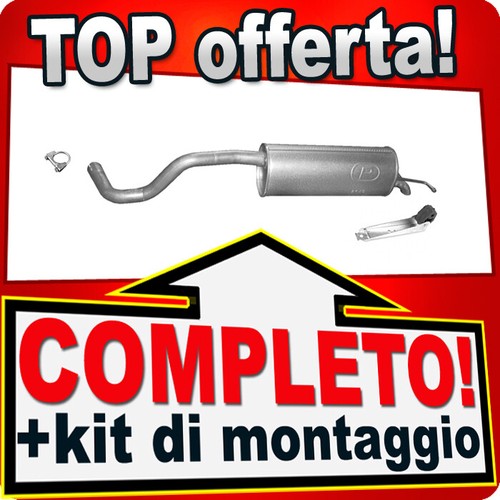 Silenziatore posteriore per - silenziatore,