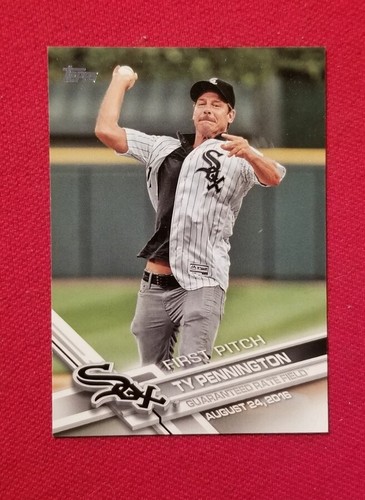 2017 topps first pitch - 2017, ty