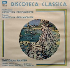 Rachmaninov, Prokofiev - Concerto N.1 Per Pianoforte / Sviatoslav Richter - LP