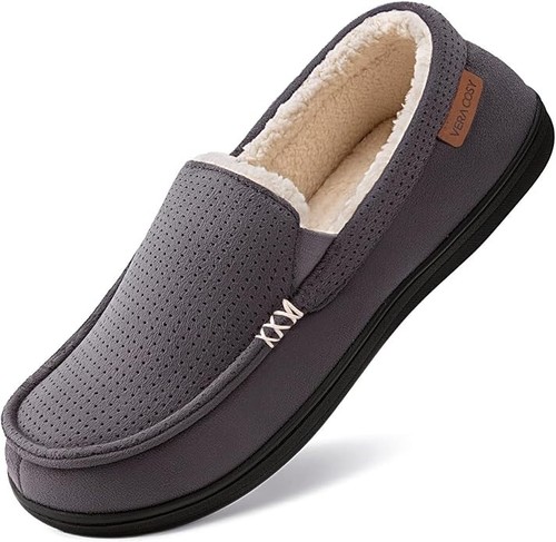 Pantofole mocassino uomo