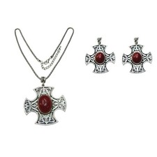 Set orecchini collana placcati