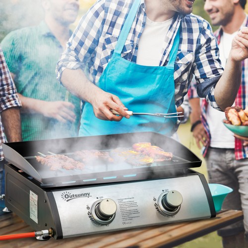 Outsunny barbecue tavolo - outsunny,