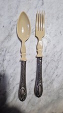  COPPIA POSATE VINTAGE ARGENTO