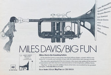 MILES DAVIS vintage 1974 UK