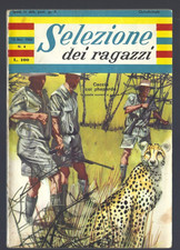 SELEZIONE DEI RAGAZZI N° 4 -  CACCIA COL GHEPARDO - 1962 - OTTIMO