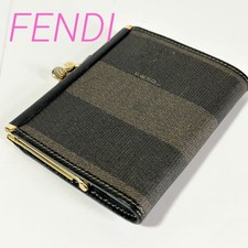 FENDI Pecan Pattern Leather