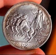REGNO D'ITALIA 2 LIRE 1917