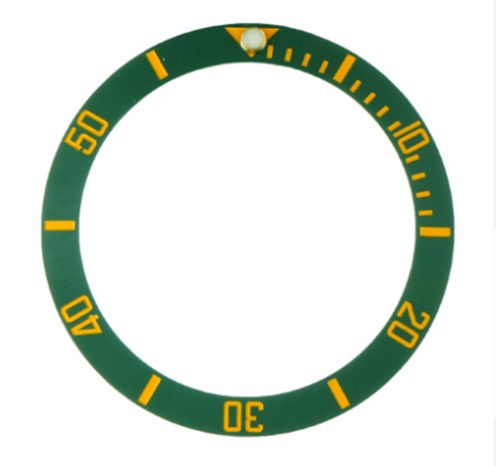Inserto lunetta verde giallo - inserto,