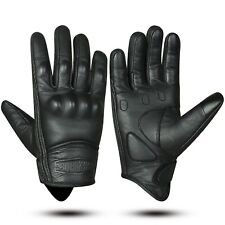 Guanti da moto in pelle da