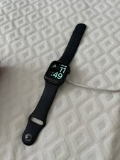 Apple Watch SE 40mm Grigio Siderale Alluminio Cassa con Nero Cinturino Sport...