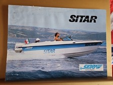 Scafo Sitar Cantiere Sidra Depliant Nautica D'epoca 