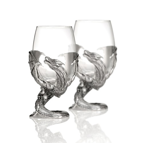 Due bicchieri vino in - due,