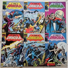 60) LA TOMBA DI DRACULA completa 1/6 + 2 Speciali -Star comics 1992 -ott/edicola