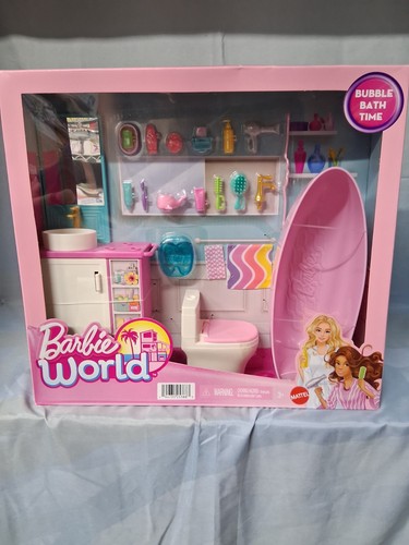 Barbie world bubble bath time - bubble,