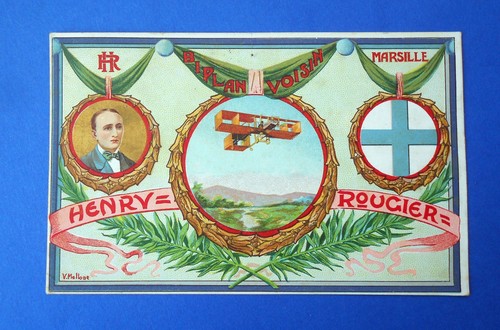 Cartolina aviazione aviatore - cartolina,