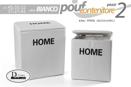 Set pouf contenitori - set,