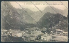 Belluno Santo Stefano di Cadore RIFILATA cartolina LQ9921