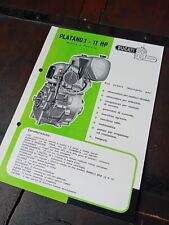 MOTORE DUCATI MECCANICA PLATANO 1 ENGINE MOTOREN AGRICOLTURA EDILI NAUTICA 