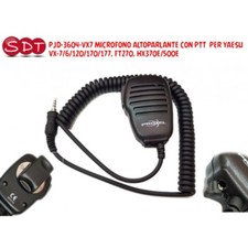 PJD-3604-VX7 MICROFONO ALTOPARLANTE CON PTT  PER YAESU VX-7/6/120/170/177, FT270